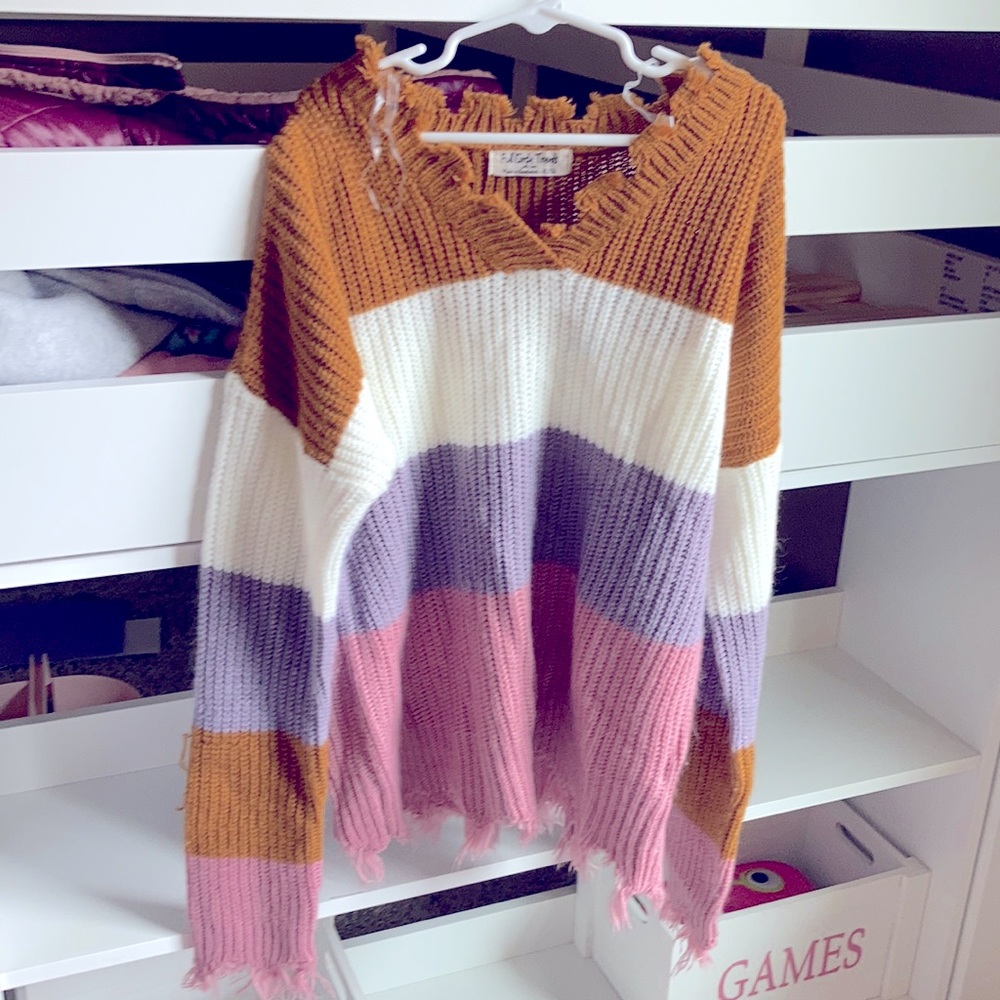 muticolor sweater